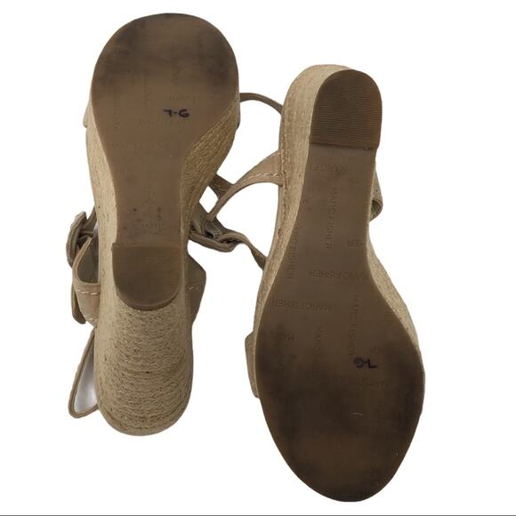 Marc Fisher Hipiee2 Suede Wedge Sandals - 9.5 - Picture 11 of 12